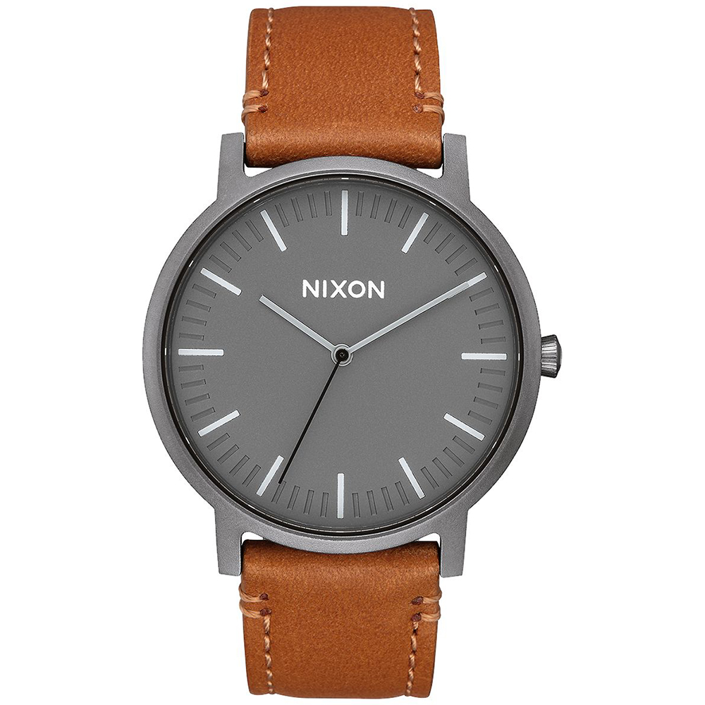 Nixon A1058-2494 The Porter Leather Horloge