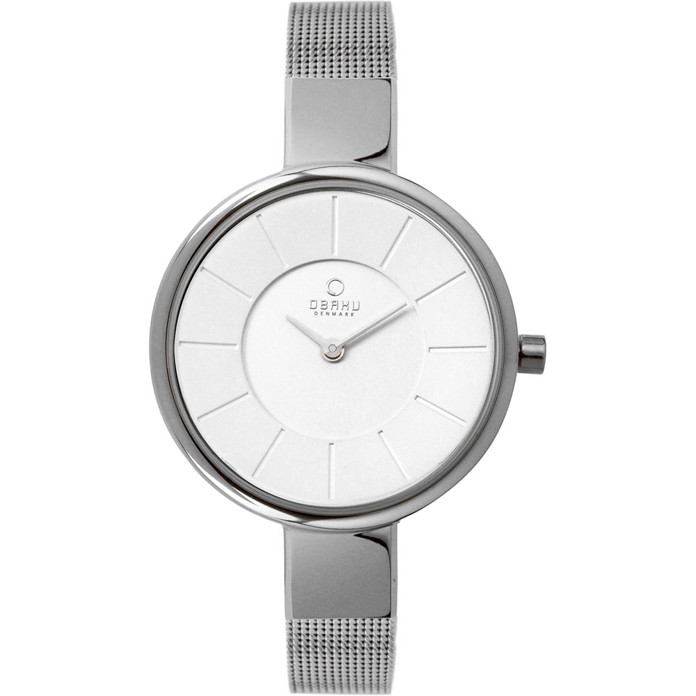 Obaku Watch Time 2 Hands Sol V149LCIMC