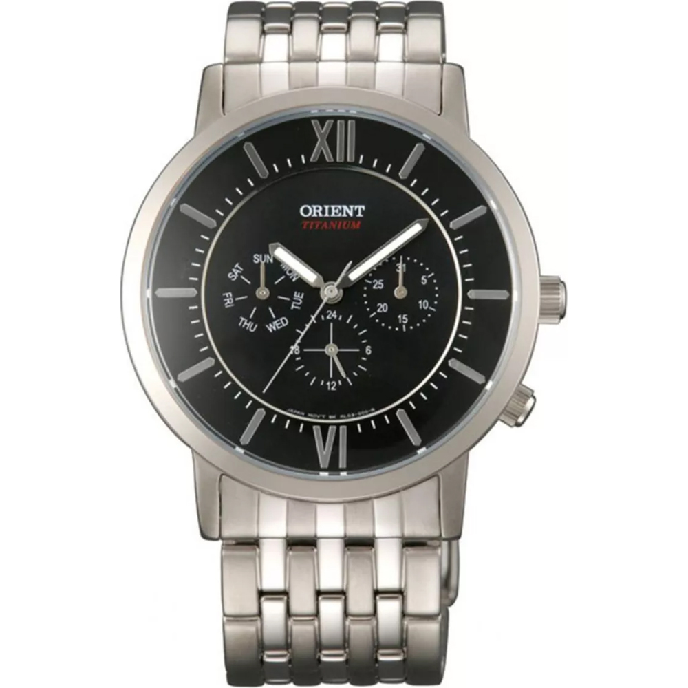 Orient Quartz FRL03003B0 Dressy Titanium horloge