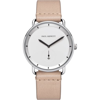 Horloge.nl Paul Hewitt Breakwater 42 mm Minimalistisch herenhorloge met anker-sekondenwijzer aanbieding