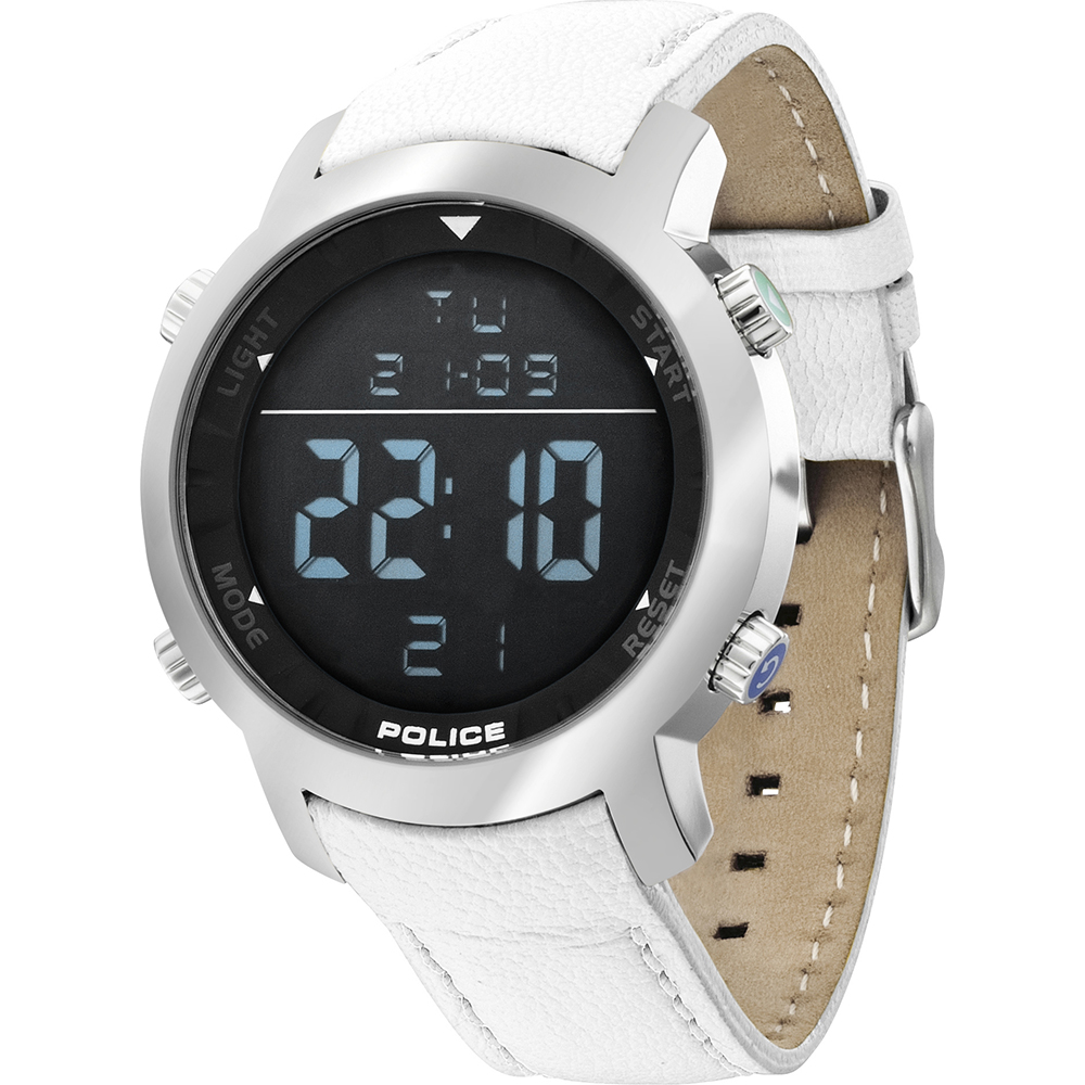 Police Watch Digital Cyber White PL.12898JS/02A