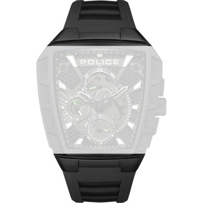 Police PESGQ0056801-STL Tough Gear Horlogeband