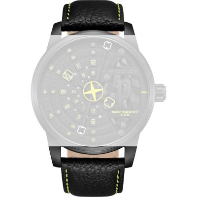 Police PESJA0022101-STL Avondale Horlogeband