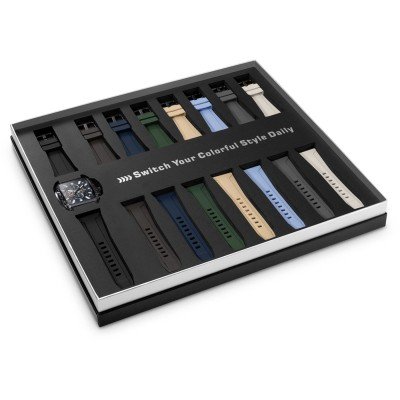 Horloge.nl Police Clout Octet 43 mm XL Horloge met 7 extra horlogebanden aanbieding