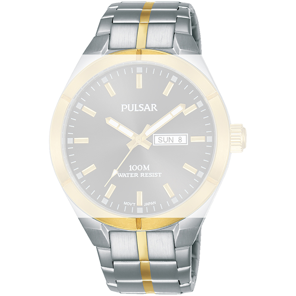 Pulsar Straps PQA065X Horlogeband