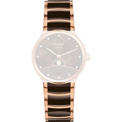 Rado straps 07.05104.10 Centrix Horlogeband