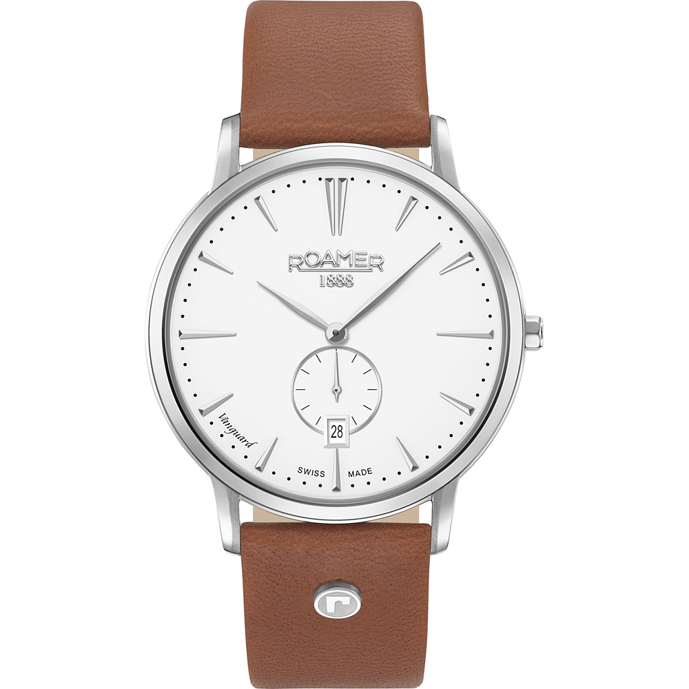 Roamer Slim-Line 980812-41-25-09 Vanguard Slim Line Small Second Horloge