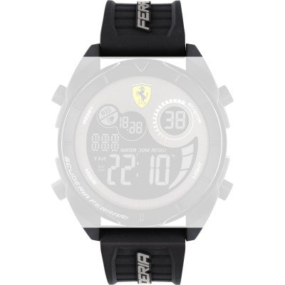 Scuderia Ferrari 689300628 Forza Digital Horlogeband