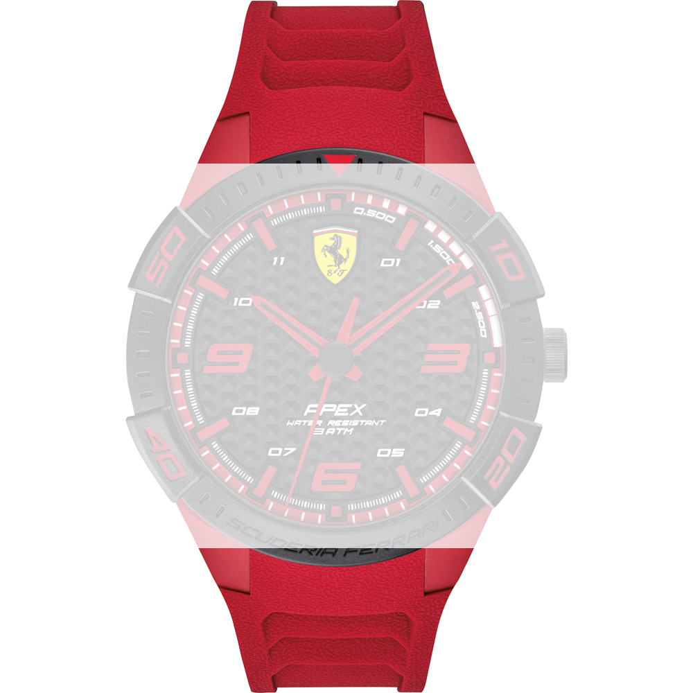 Scuderia Ferrari 689300495 Apex Horlogeband