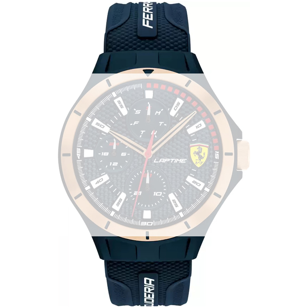 Scuderia Ferrari 689300621 Lap Time Horlogeband