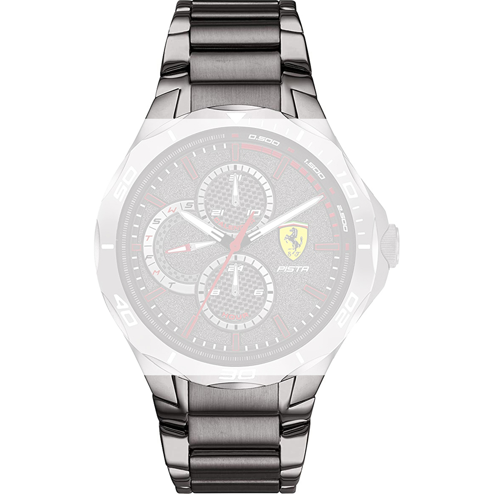 Scuderia Ferrari 689000121 Pista Horlogeband