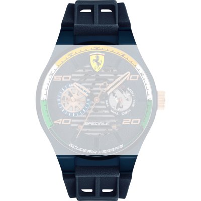 Scuderia Ferrari 689300417 Speciale Horlogeband