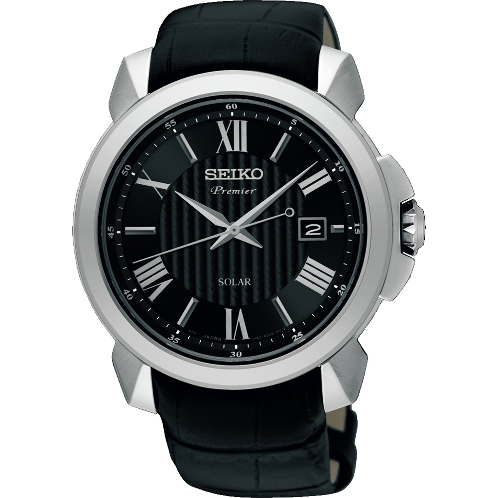 Seiko Premier SNE455P2 Premier Solar Horloge