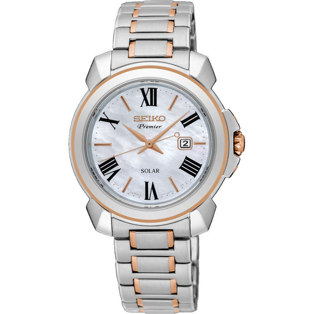 Seiko Premier SUT322P1 Premier Solar Ladies Horloge