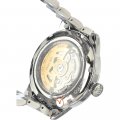 Donkerblauw automatisch herenhorloge met stalen band Lente/Zomer collectie Seiko