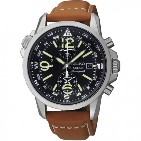 Seiko Prospex Land Solar Chronograph horloge