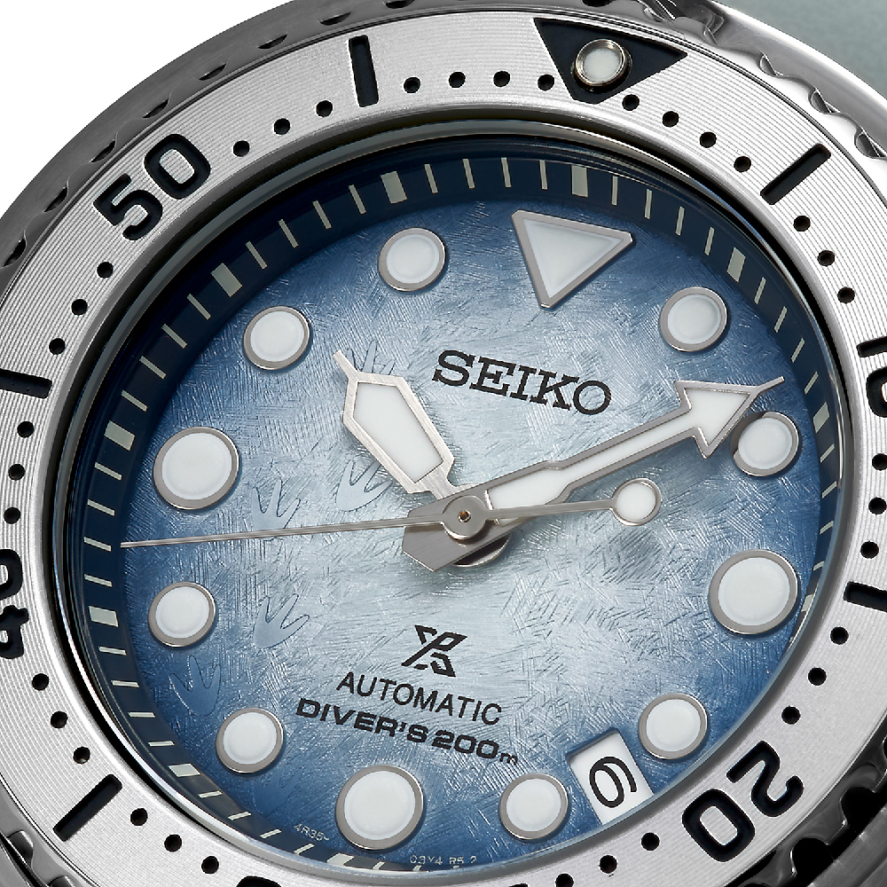 Seiko Prospex SRPG59K1 Prospex - Antarctica Tuna ʻSave the Oceanʼ horloge •  EAN: 4954628241757 • Horloge.nl