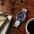 Automatisch horloge met Pepsi-rand Herfst / Winter Collectie Seiko