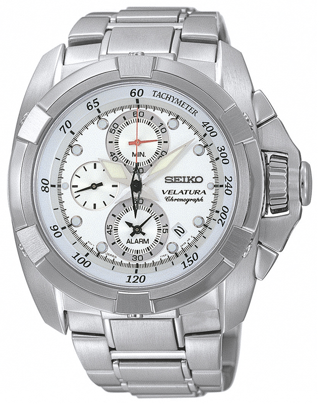 Seiko Watch Chrono Velatura Chronograph SNAA89P1