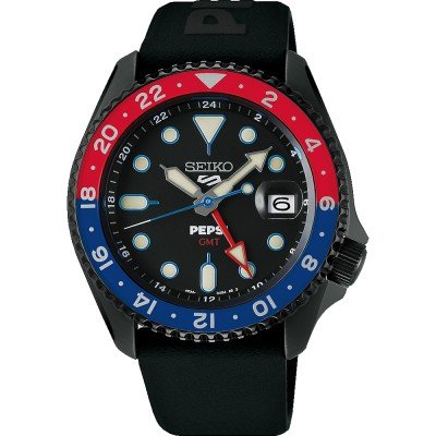 Seiko 5 Sports SSK047K1 Seiko 5 Sports X Pepsi Horloge