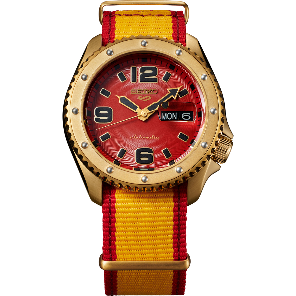 Seiko 5 SRPF24K1 Streetfighter - Zangief Horloge