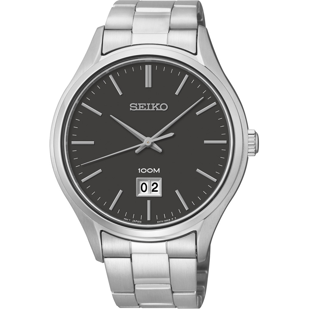 Seiko SUR023P1 Big Date horloge