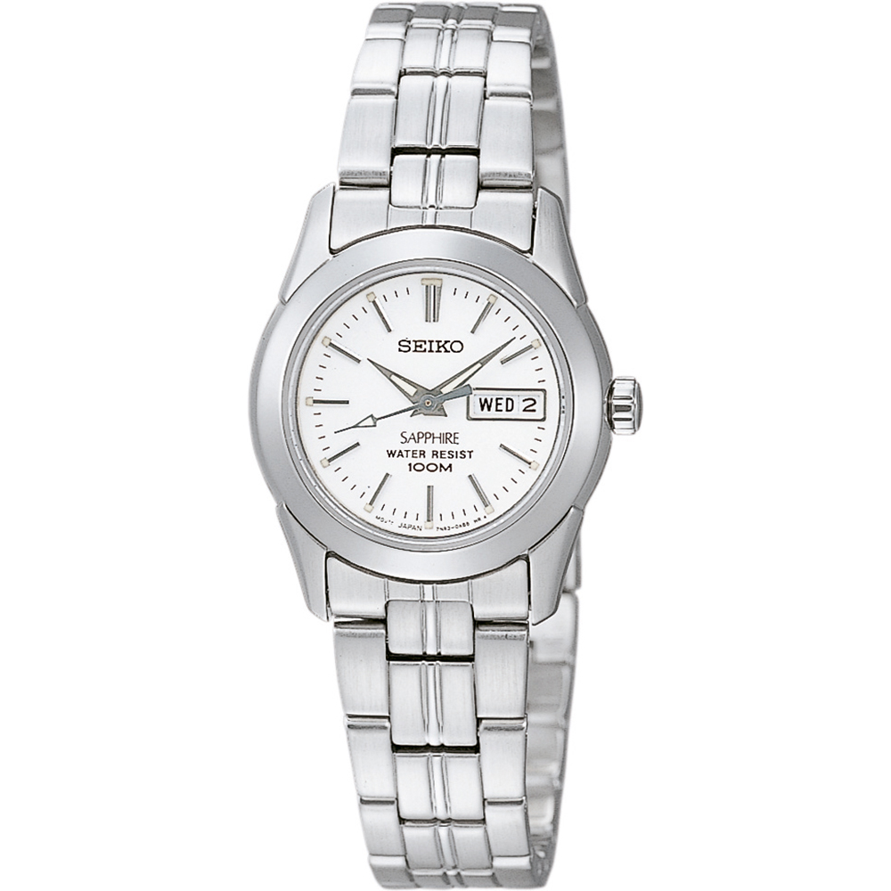 Seiko Watch Time 3 hands Ladies sapphire day-date SXA097P1