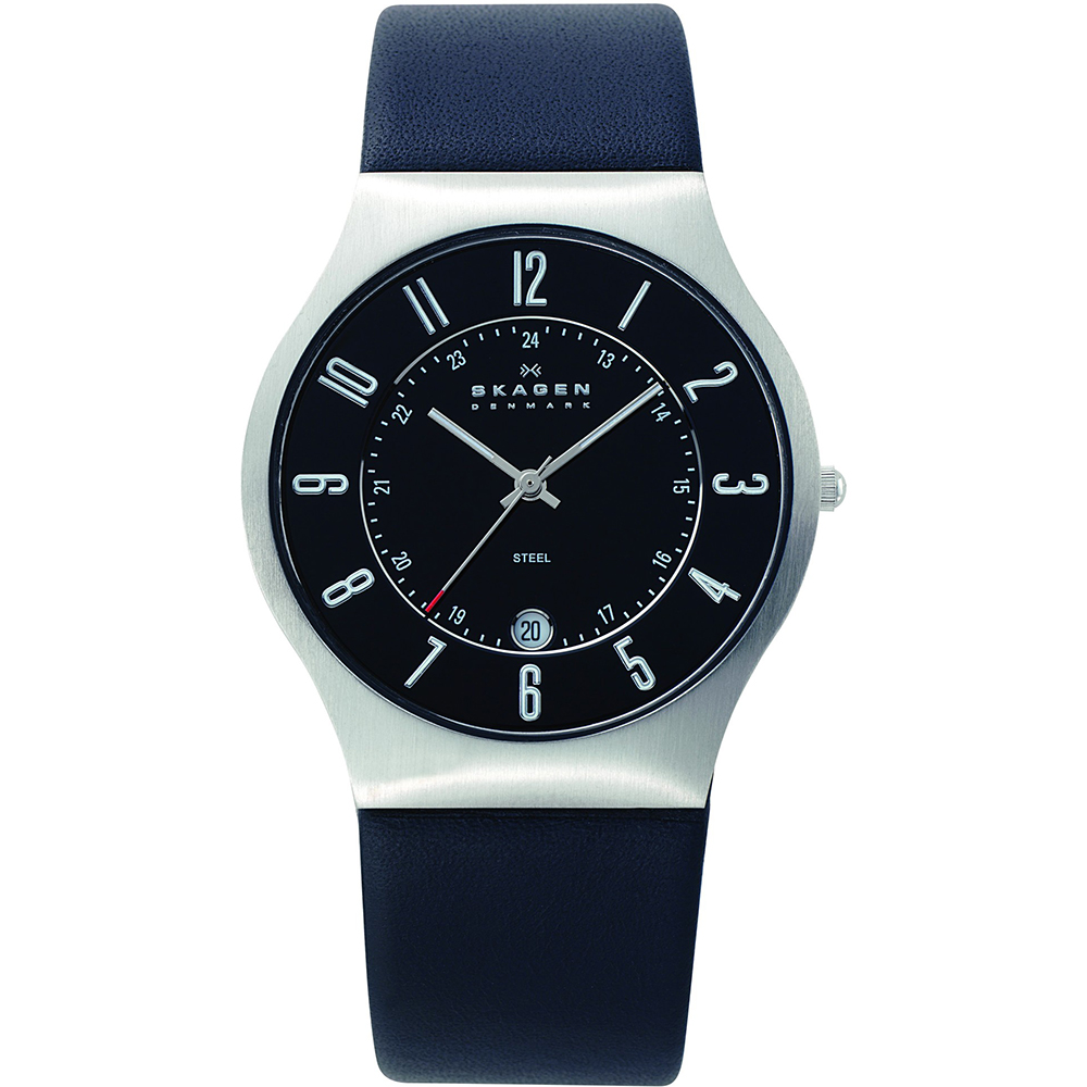 Skagen Watch Time 3 hands Grenen XXLarge 233XXLSLB