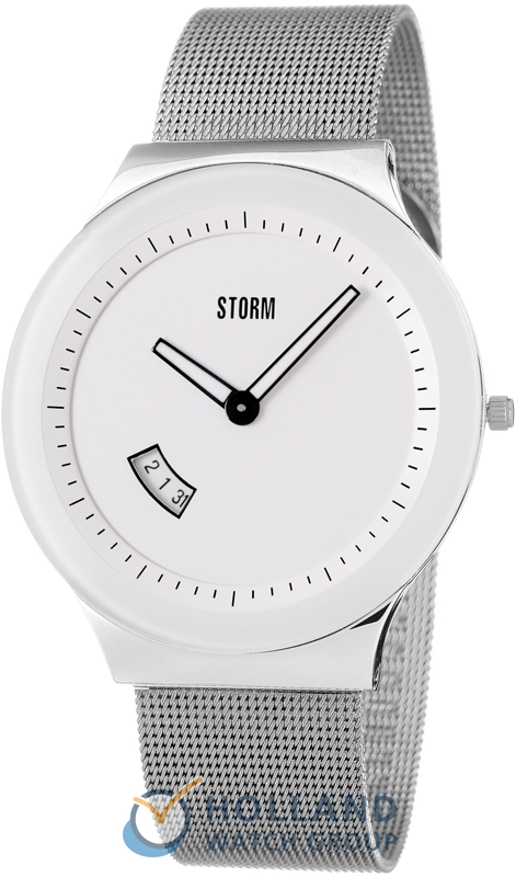 Watch Time 2 Hands Sotec White 47075-W