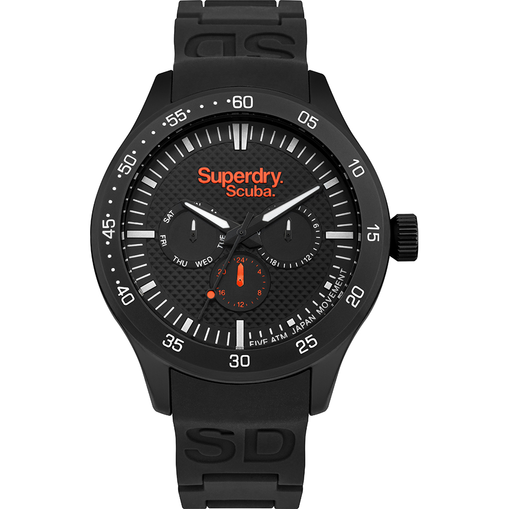 Superdry SYG210BB Scuba Multifunction Horloge