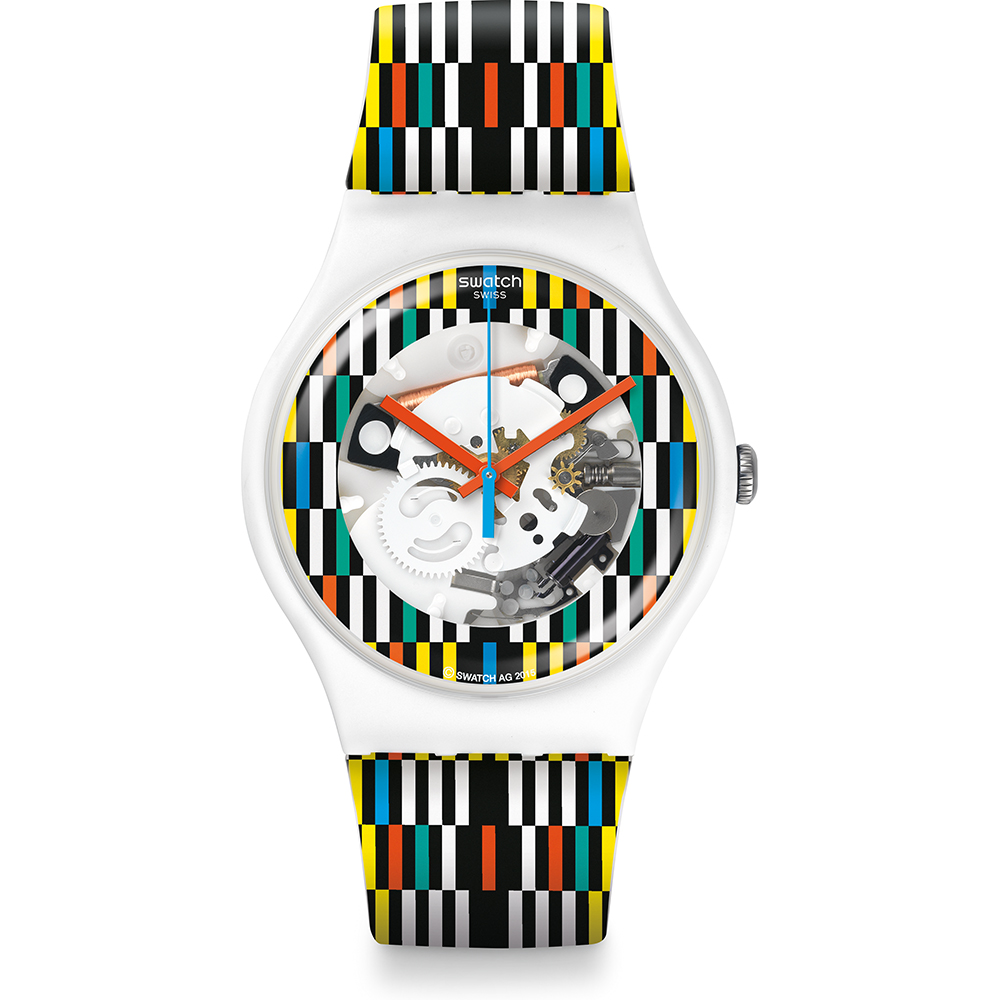 Swatch NewGent SUOW120 Africamino Horloge