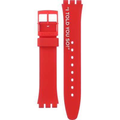 Swatch Plastic - Originals Medium (34mm) /Access/Solar/Musicall/Stop - G/SK/SL/SR/SS/SO28 AGZ713 All about mom Horlogeband