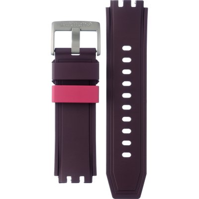 Swatch Plastic - BigBold - SB0/SO27 ASB07S120 Audacious Acai Horlogeband