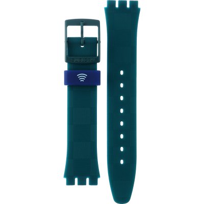 Swatch Plastic - Originals Medium (34mm) /Access/Solar/Musicall/Stop - G/SK/SL/SR/SS/SO28 ASO28N120 Pattern Formation Pay! Horlogeband