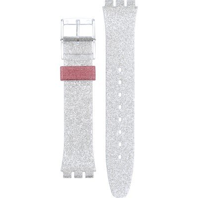 Swatch Plastic - Originals Medium (34mm) /Access/Solar/Musicall/Stop - G/SK/SL/SR/SS/SO28 ASO28Z108 Star Mom - Special edition Horlogeband