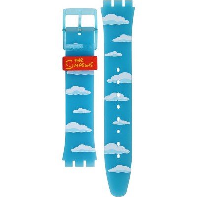 Swatch Plastic - Originals Medium (34mm) /Access/Solar/Musicall/Stop - G/SK/SL/SR/SS/SO28 ASO28Z115 Angel Bart Horlogeband