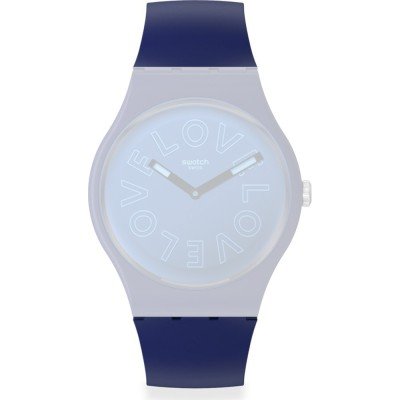 Swatch Plastic - Originals Large (41mm) SUO/SO29/SO32 ASO29N107 Love To Go Around Horlogeband