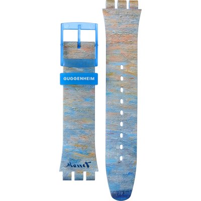 Swatch Plastic - Originals Large (41mm) SUO/SO29/SO32 ASO29Z150 Monet's Palazzo Ducale Horlogeband