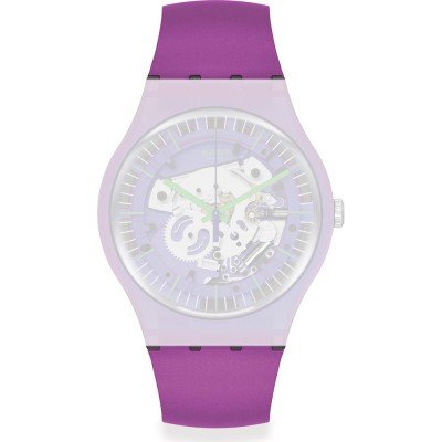 Swatch Plastic - Originals Large (41mm) SUO/SO29/SO32 ASUOM115 Shimmer Purple Horlogeband