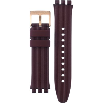 Swatch Irony - Sistem 51- SY23/YI AYIG401 Burgundy Story Horlogeband