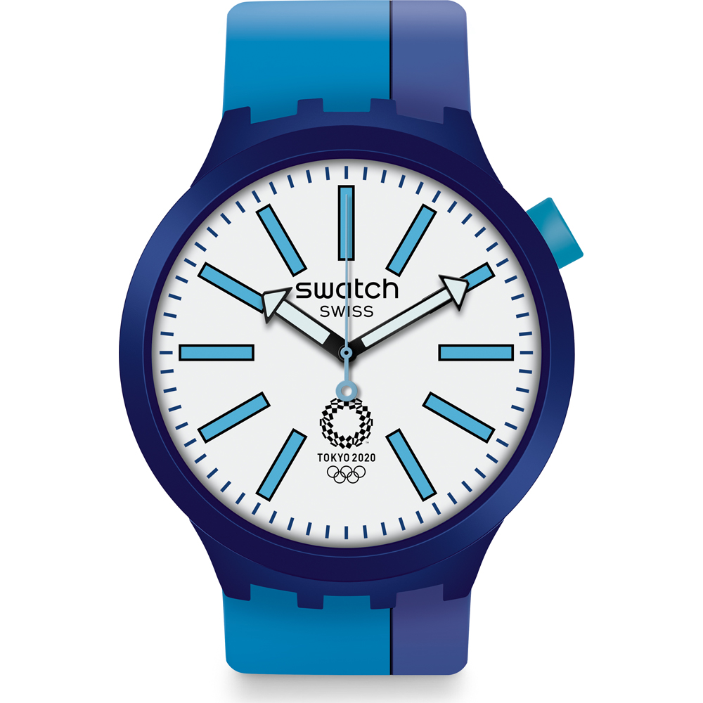 Swatch Big Bold SO27Z100 Bb Ai Blue Horloge