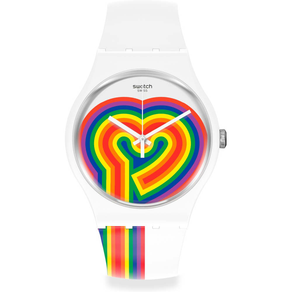 Swatch NewGent SUOW171 Beating love Horloge