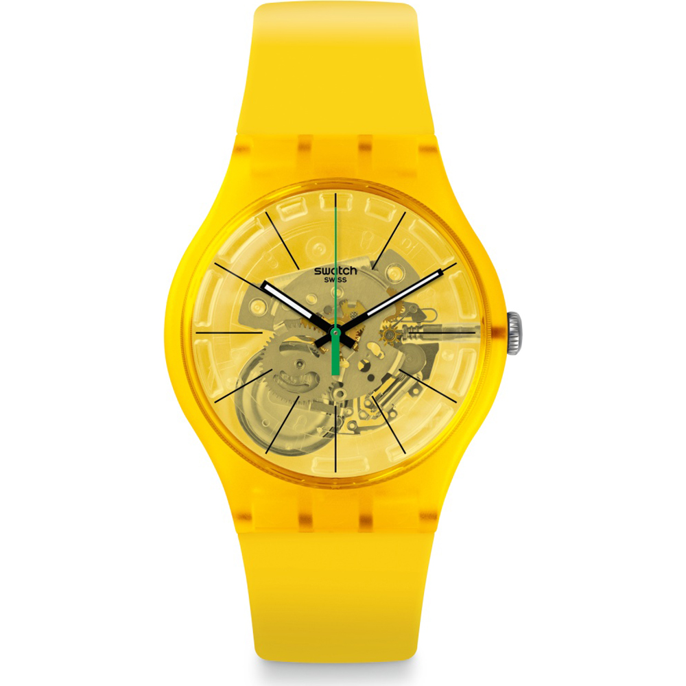 Swatch NewGent SUOJ108 Bio Lemon Horloge
