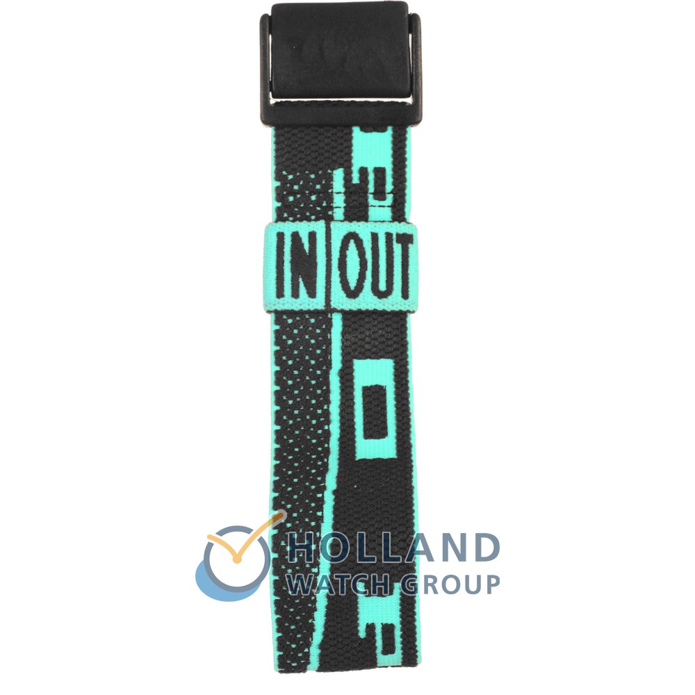 Swatch Plastic - Pop Big - PW ABK105 BK105 Blue Pop Horlogeband