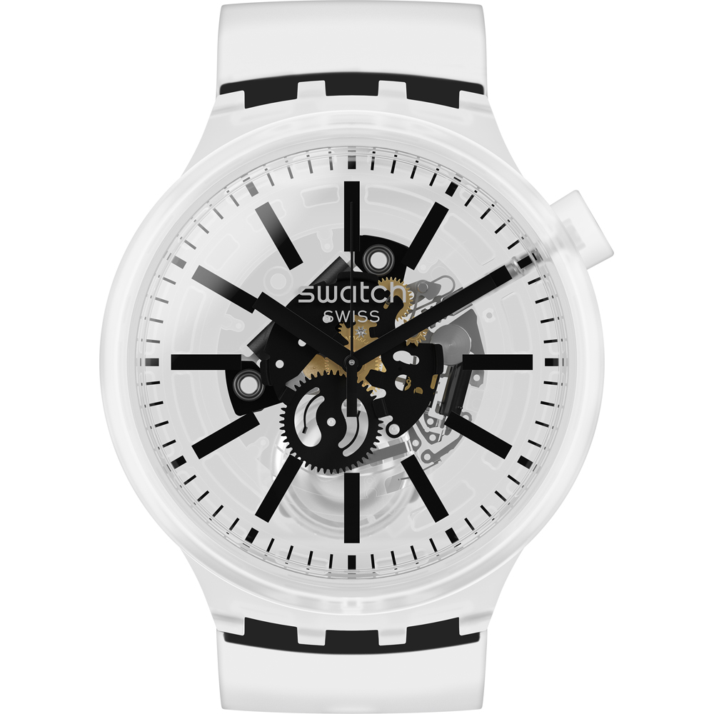 Swatch Big Bold SO27E101 BlackInJelly Horloge