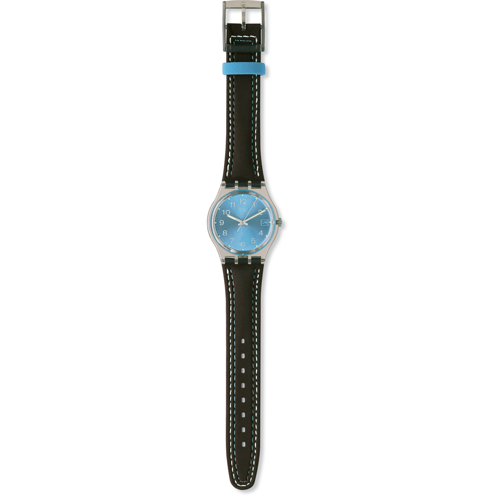 Swatch Standard Gents GM415 Blue Choco Horloge