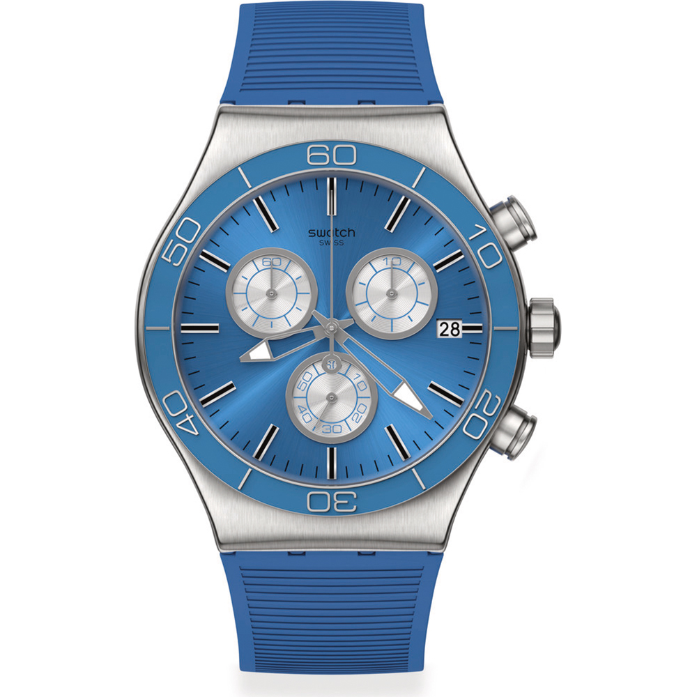 Swatch New Irony Chrono YVS485 Blue Is All Horloge 447996