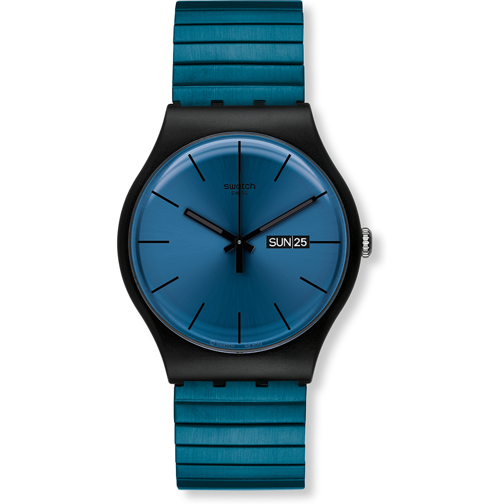 Swatch NewGent SUOB707A Blue Resolution Horloge