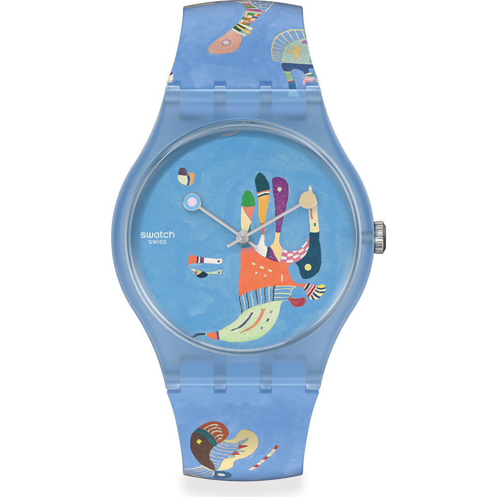 Swatch NewGent SUOZ342 Swatch x Centre Pompidou Horloge