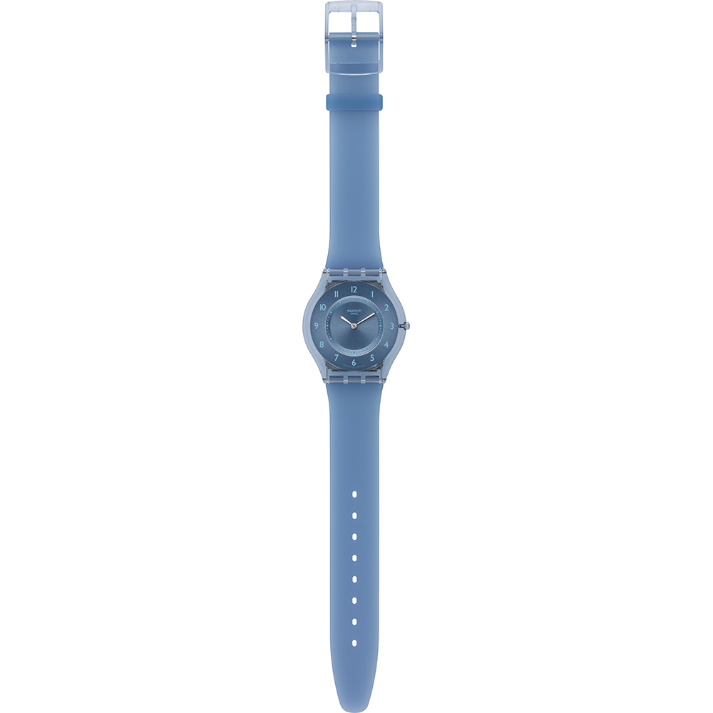 Swatch Skin SFN120 Blue Softness Horloge